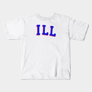 ILL Sixers (Blue letters) Kids T-Shirt